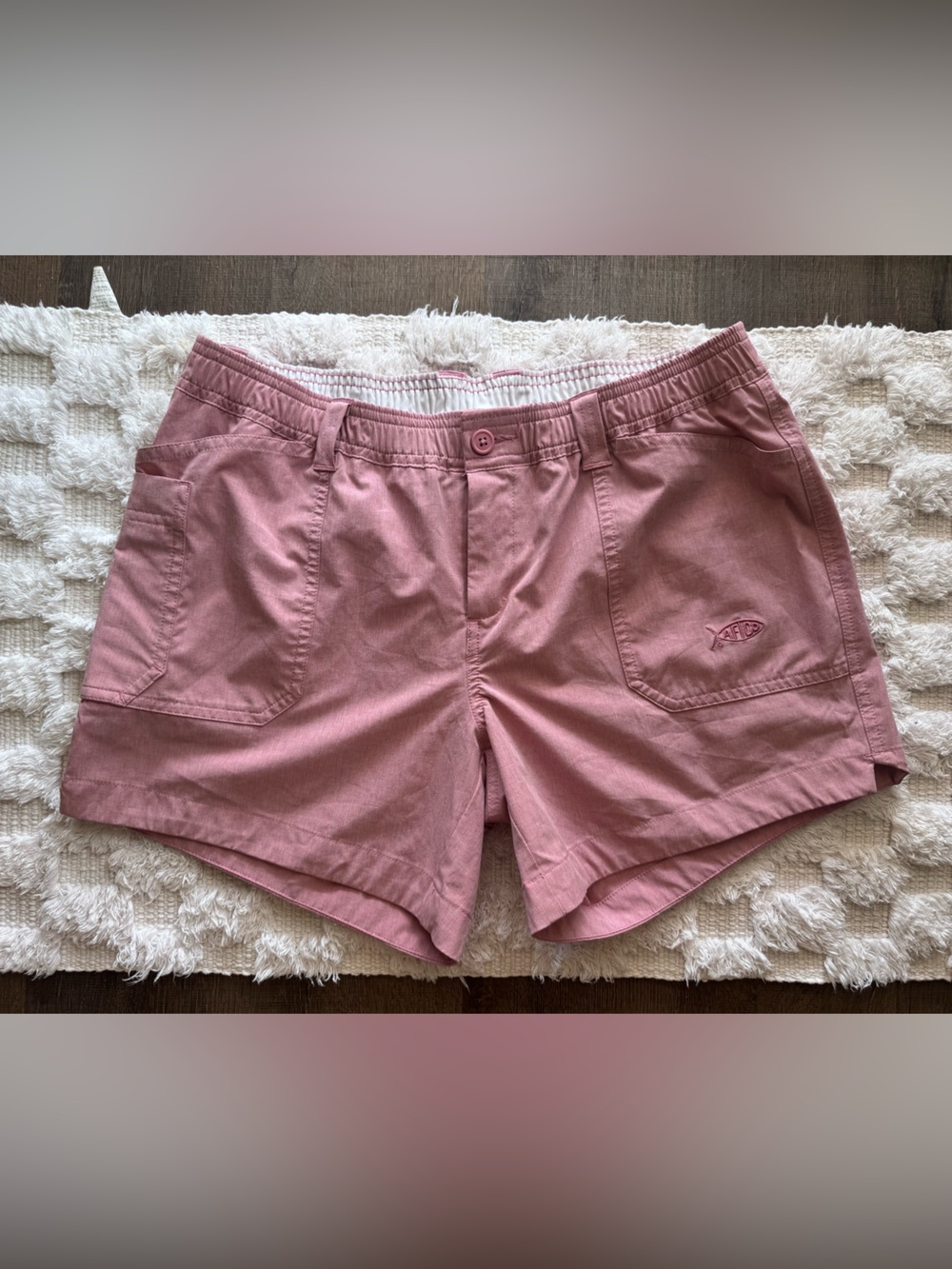 AFTCO Women's Dusty Rose Performance Shorts